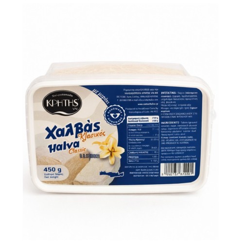 Cretan Halva chałwa z Krety o smaku waniliowym 450g