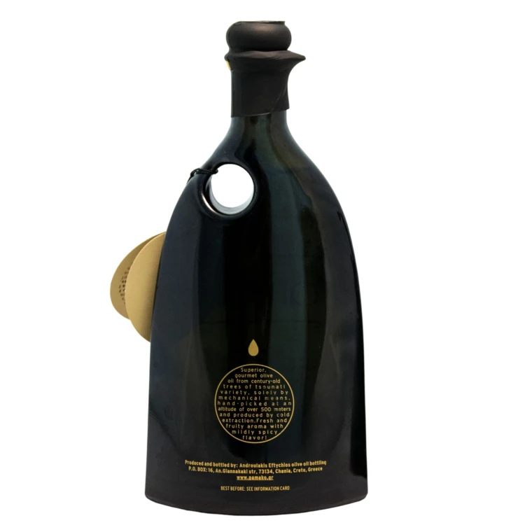 Pamako oliwa wczesnego zbioru extra virgin ultra premium Tsounati Monovarietal 500ml BIO – zdjęcie 7
