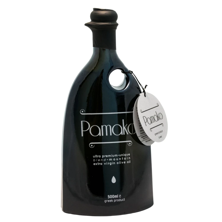 Pamako oliwa wczesnego zbioru extra virgin ultra premium Blend Tsounati/Koroneiki 500ml BIO – zdjęcie 6