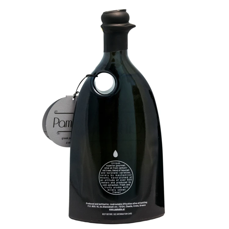 Pamako oliwa wczesnego zbioru extra virgin ultra premium Blend Tsounati/Koroneiki 500ml BIO – zdjęcie 7