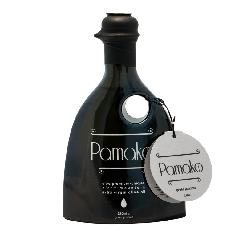 Pamako oliwa wczesnego zbioru extra virgin ultra premium Blend Tsounati/Koroneiki 250ml BIO