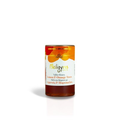 Meligyris miód z Krety kwiaty cytryny i pomarańczy 270g