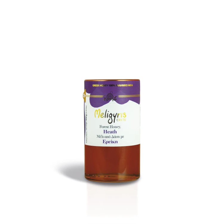 Meligyris miód z Krety leśny z wrzosem 450g