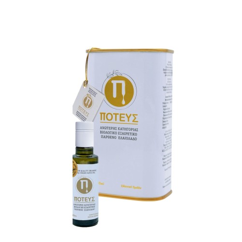 Poteus oliwa ultra premium extra virgin 1l BIO (NMR: Suma 1576mg/kg , Index D1 778mg/kg)