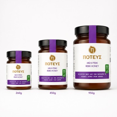 Poteus miód z Serres reiki wrzos premium 260g BIO