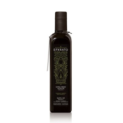 Efkrato oliwa extra virgin premium wczesny zbiór Tsounati 500ml BIO (NMR: Suma 947 mg/kg , Index D1 208 mg/kg)
