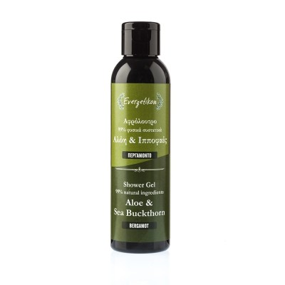 Evergetikon Żel pod Prysznic Aloes Rokitnik i Bergamotka 150ml