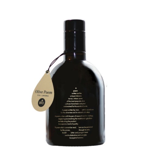 Olive Poem Drop of Art oliwa wczesnego zbioru extra virgin ultra premium 500ml BIO – wyprzedana na ten sezon – zdjęcie 4
