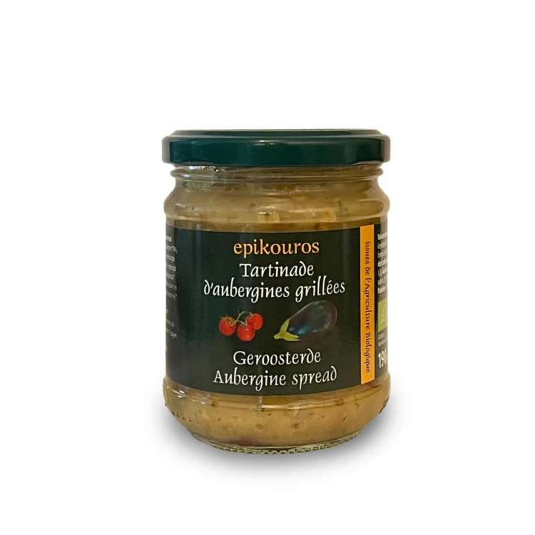 Epikouros oberżyna (pasta z bakłażana) 190g BIO