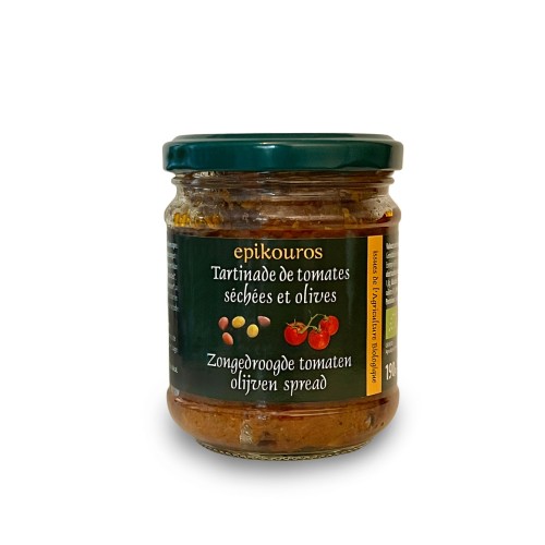 Epikouros  pasta z pomidorów i oliwek 190g BIO