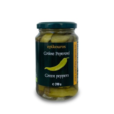 Epikouros  papryka zielona w zalewie 310g BIO
