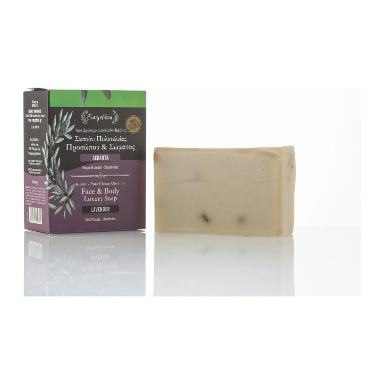 Evergetikon naturalne mydło lawendowe 120-140g