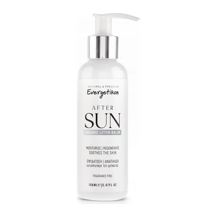 Evergetikon Organiczny balsam nawilżająco-regenerujący po opalaniu bezzapachowy 150ml