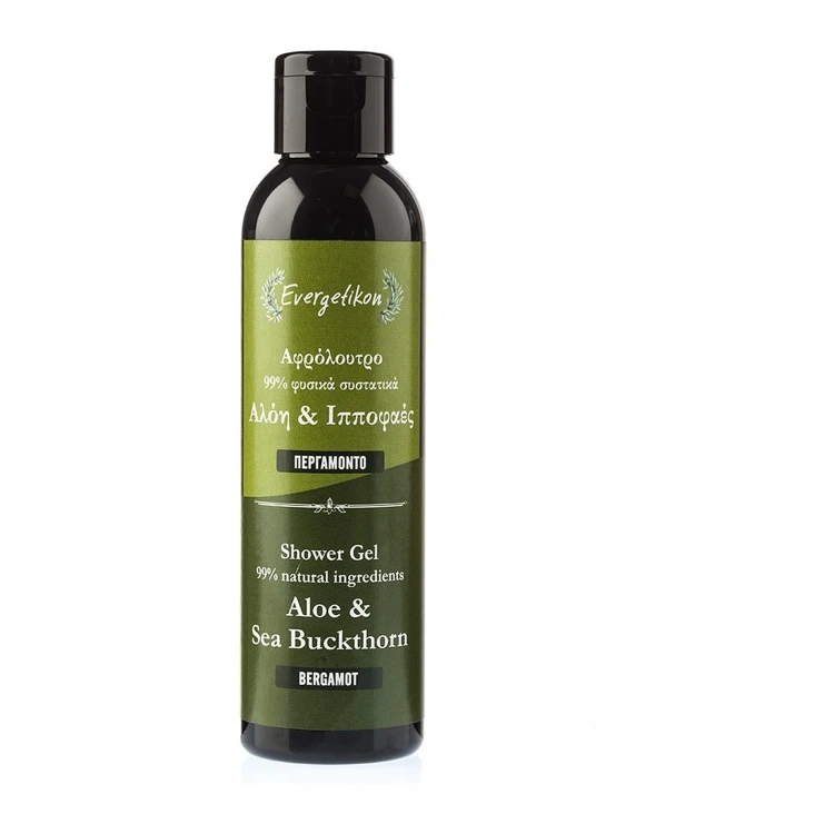 Evergetikon Żel pod Prysznic Aloes Rokitnik i Bergamotka 150ml