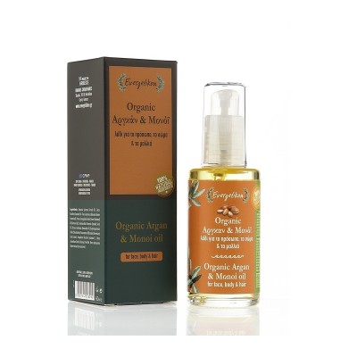 Evergetikon Organiczny Olej Arganowy i Monoi z Różą 60ml