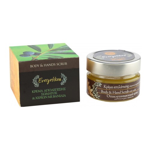 Evergetikon  Peeling do rąk i ciała z wanilią 120ml