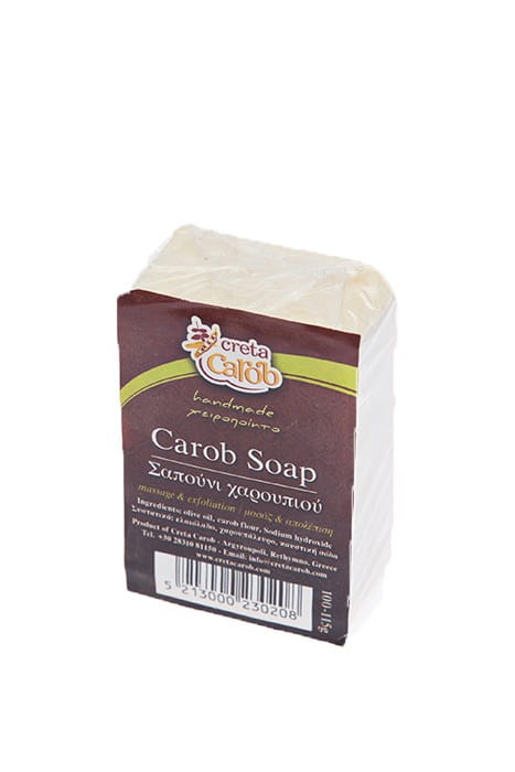 Creta Carob Mydło oliwkowe z karobem 100g