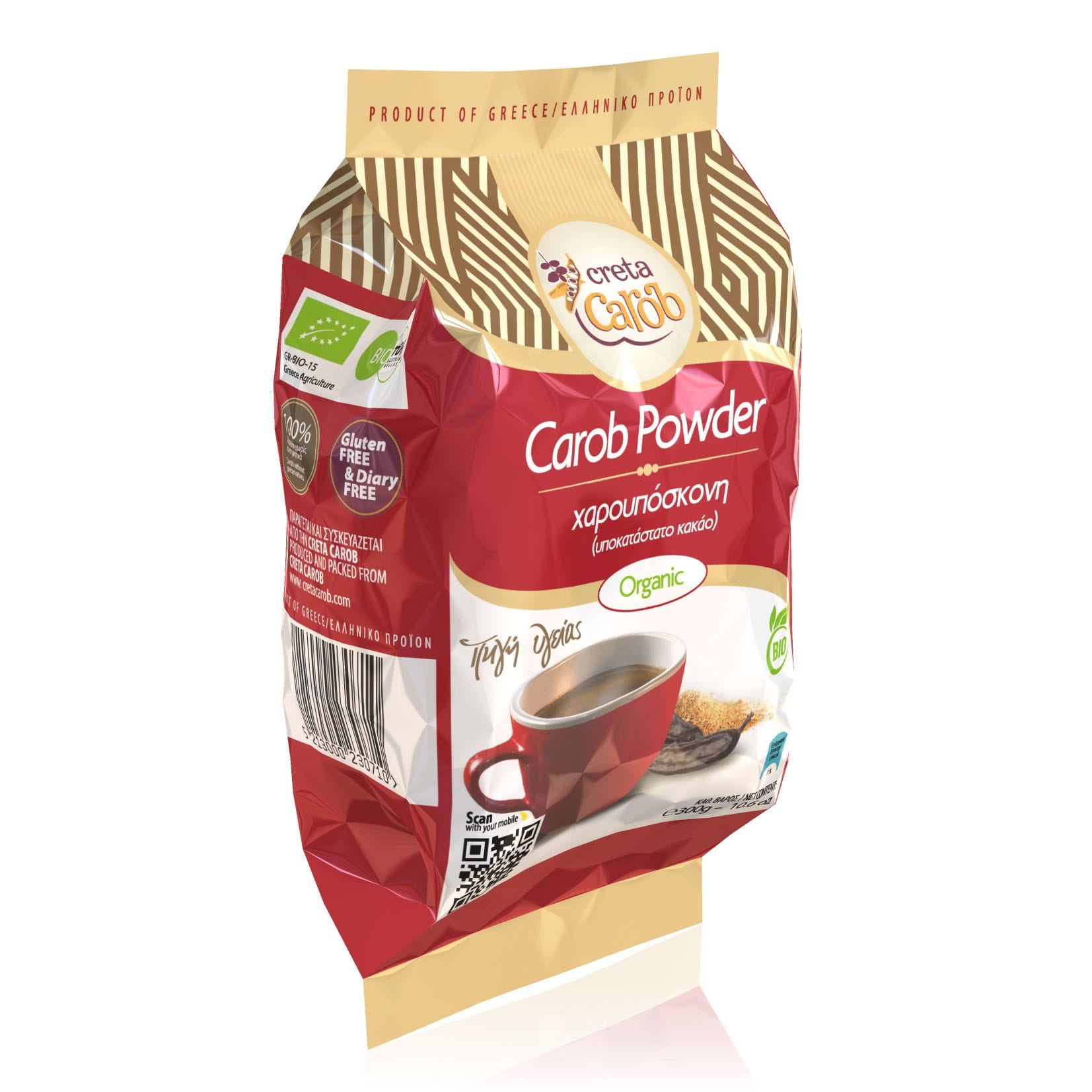 Creta Carob Kakao z karobu 300g BIO