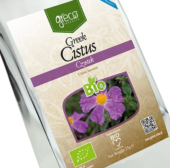 Greco czystek (cistus incannus) 25g BIO