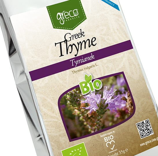 Greco tymianek (thymus vulgaris) 35g BIO