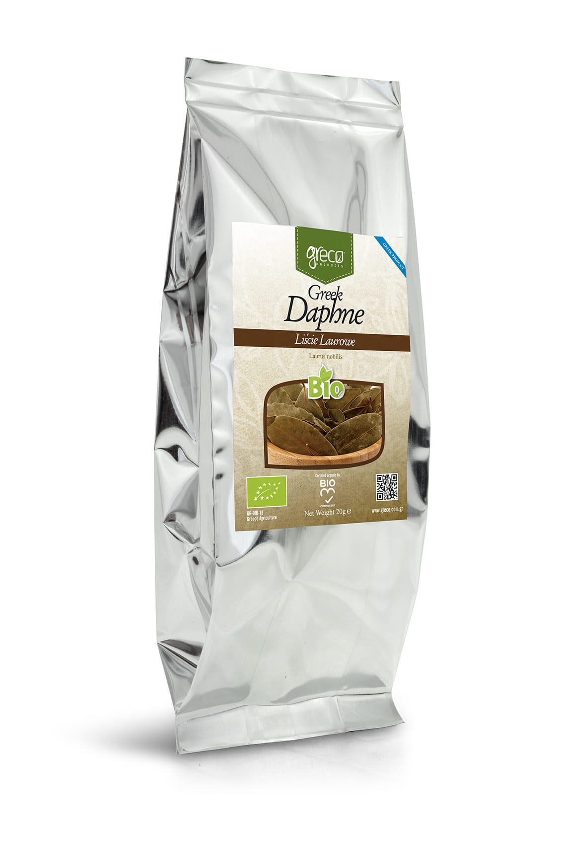 Greco liście laurowe (laurus nobilis) 20g BIO – zdjęcie 2