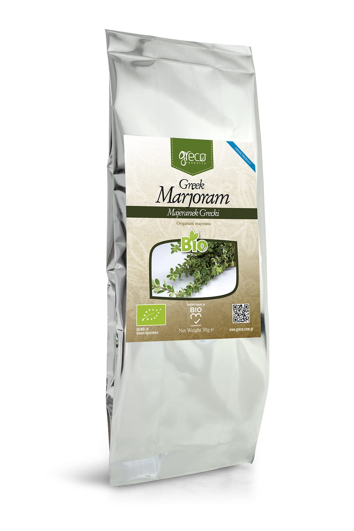 Greco majeranek (origanium majorana) 30g BIO – zdjęcie 2