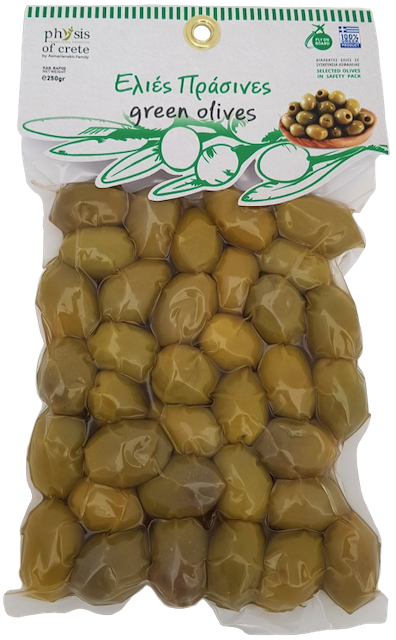 Physis of Crete oliwki zielone niedrylowane Chalkidiki 250g