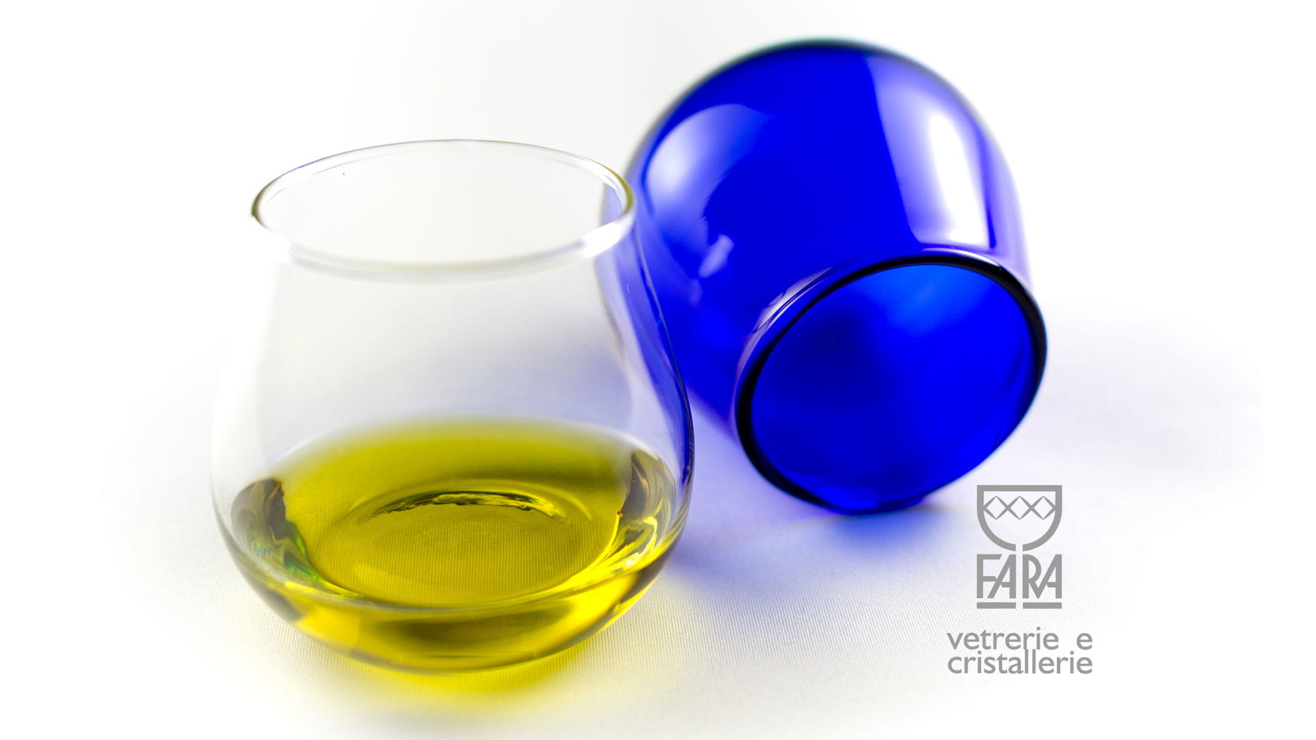 Fara naczynie do profesjonalnej degustacji oliwy cobalt blue 14ml – zdjęcie 4