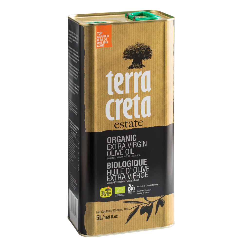 Terra Creta oliwa extra virgin Estate 5L BIO – zdjęcie 2