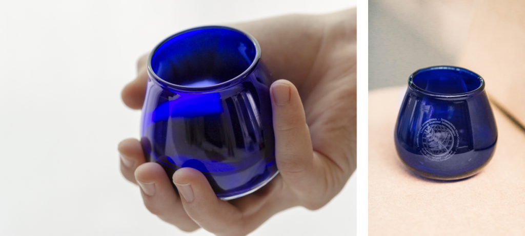 Fara naczynie do profesjonalnej degustacji oliwy cobalt blue 14ml – zdjęcie 5