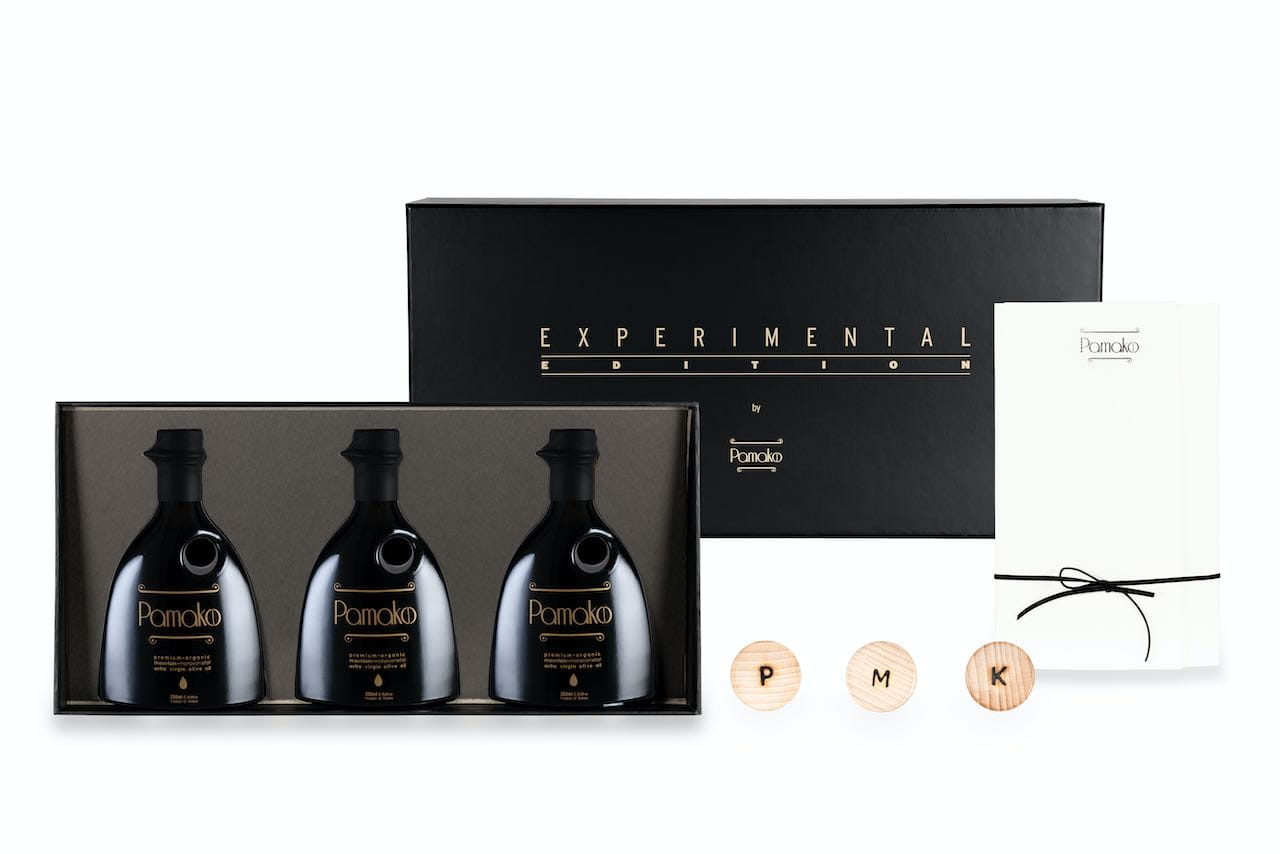 Pamako oliwa wczesnego zbioru extra virgin ultra premium Experimental Edition zestaw 3x250ml BIO – zdjęcie 2