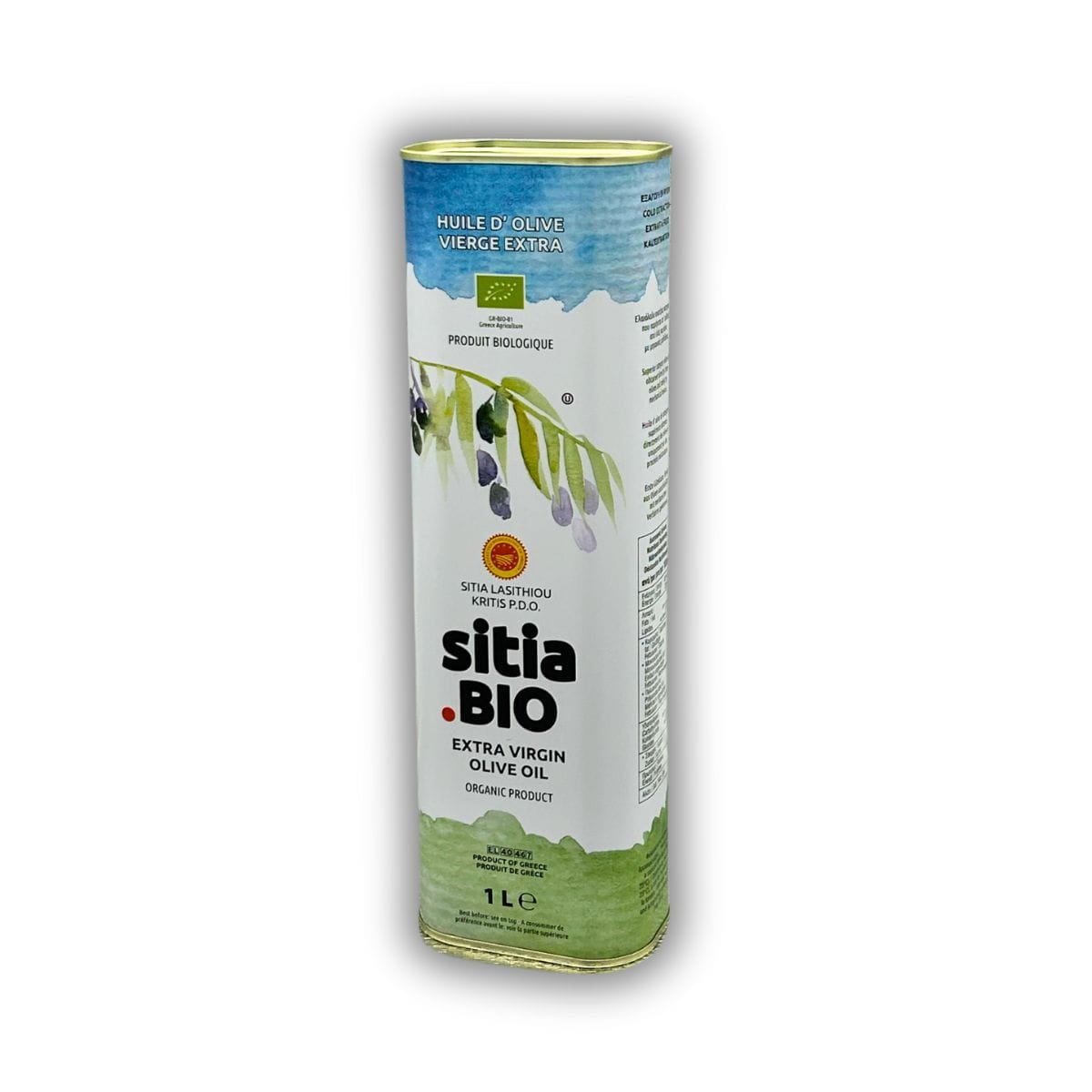 Terra Zakros oliwa extra virgin PDO Sitia 1L BIO