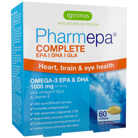 Igennus Pharmepa COMPLETE Omega 3 EPA/DHA 1000 mg 60 kaps