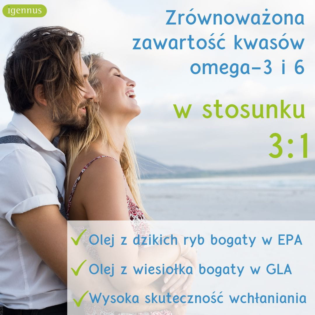 Igennus Pharmepa COMPLETE Omega 3 EPA/DHA 1000 mg 60 kaps – zdjęcie 4
