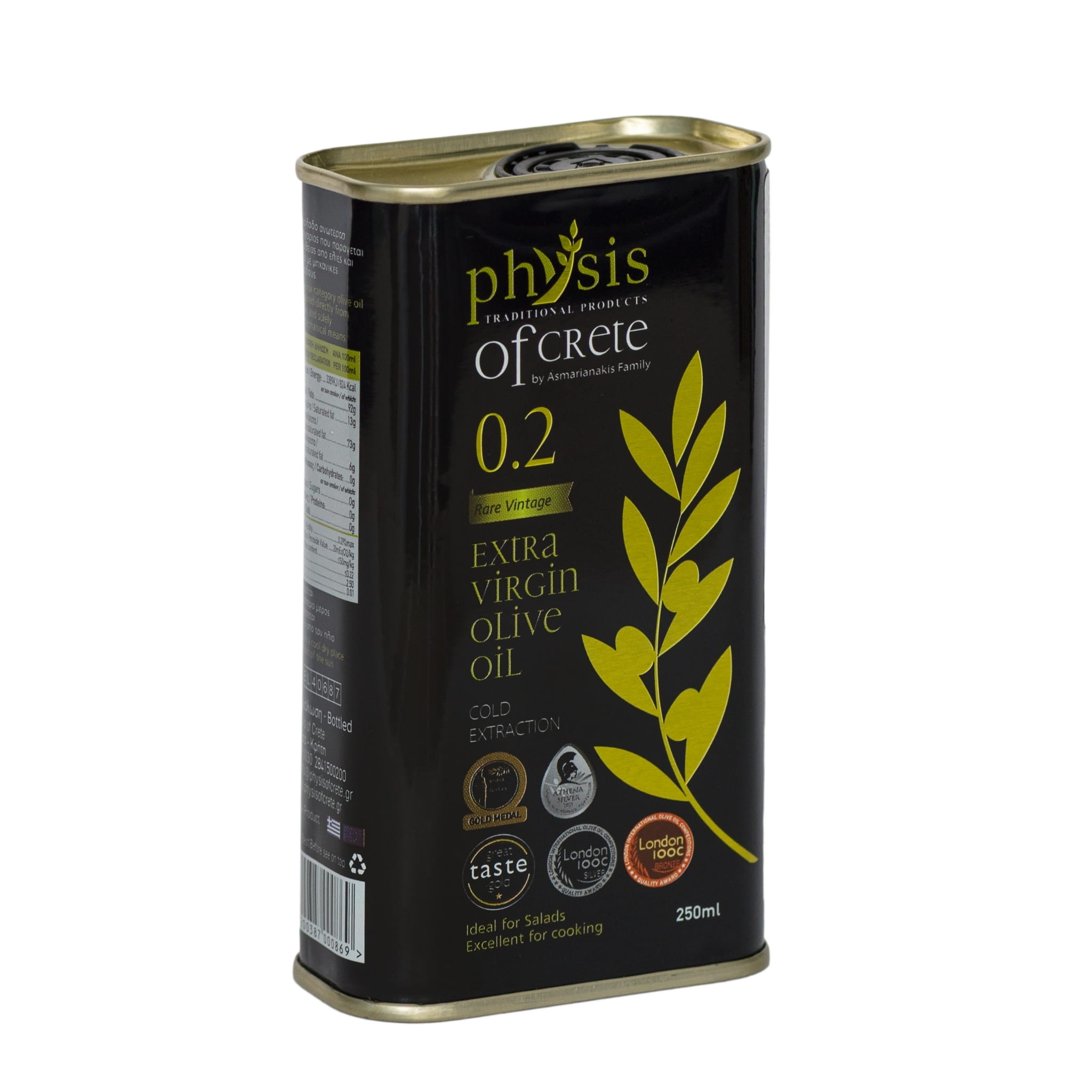 Physis of Crete oliwa extra virgin 0.2 250ml – zdjęcie 2