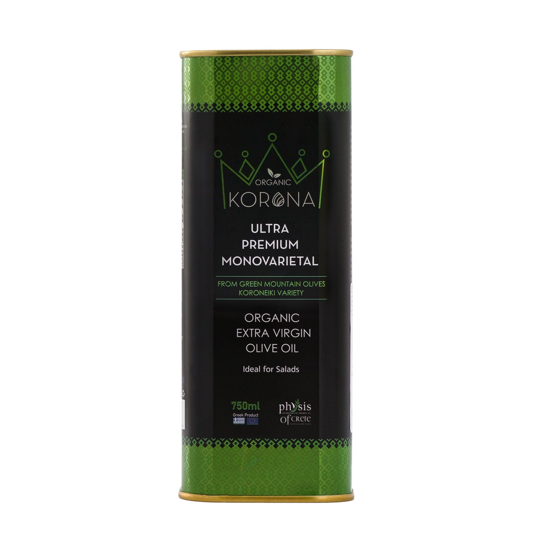 Physis of Crete oliwa extra virgin Korona premium 750ml BIO