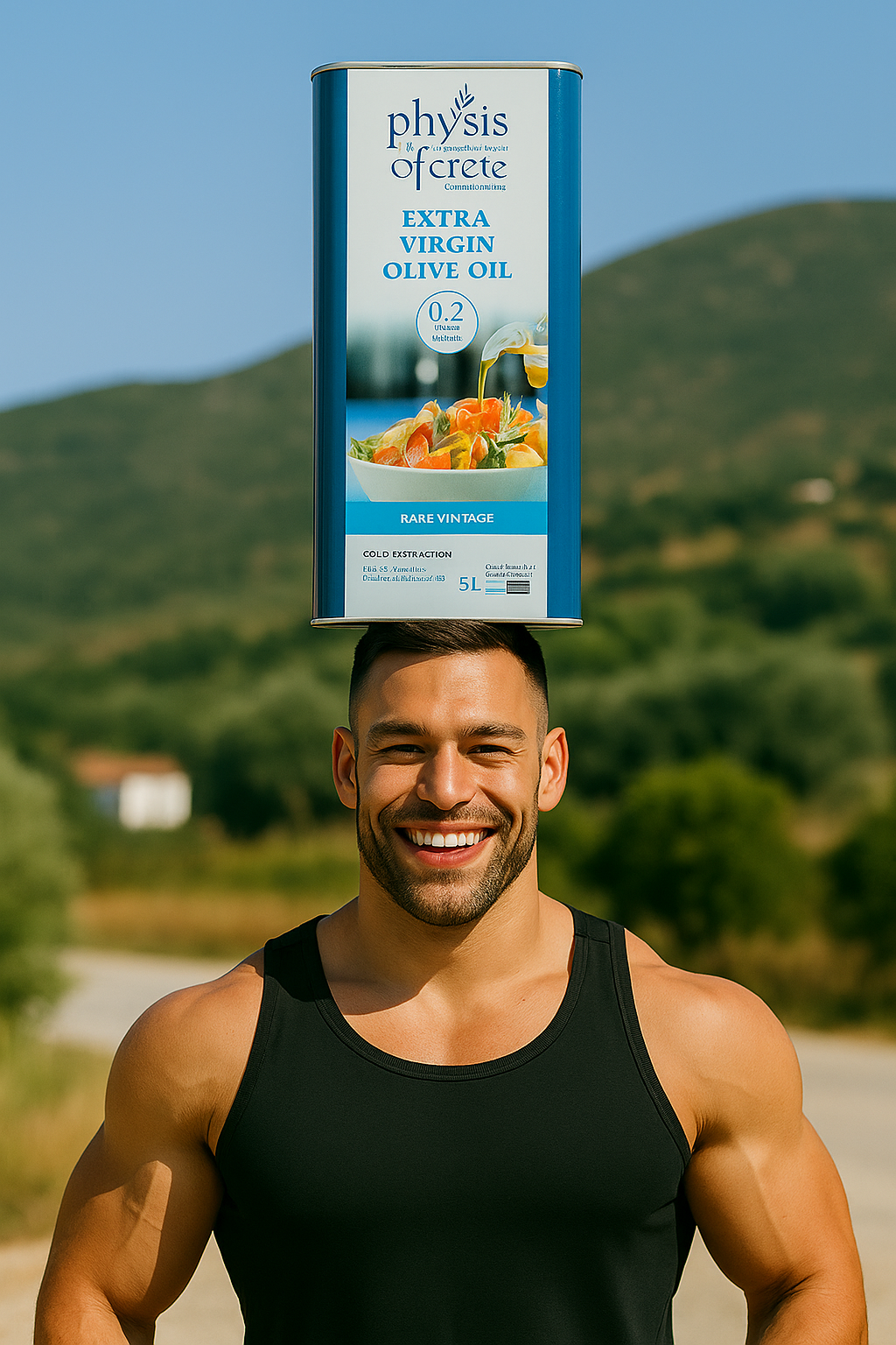 Physis of Crete oliwa extra virgin łagodna do sałatek 5l – zdjęcie 6