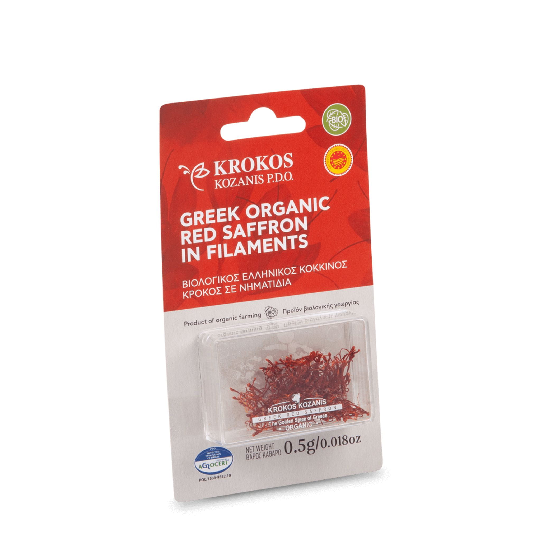 Krocus Kozanis Szafran - znamionka 0.5g BIO