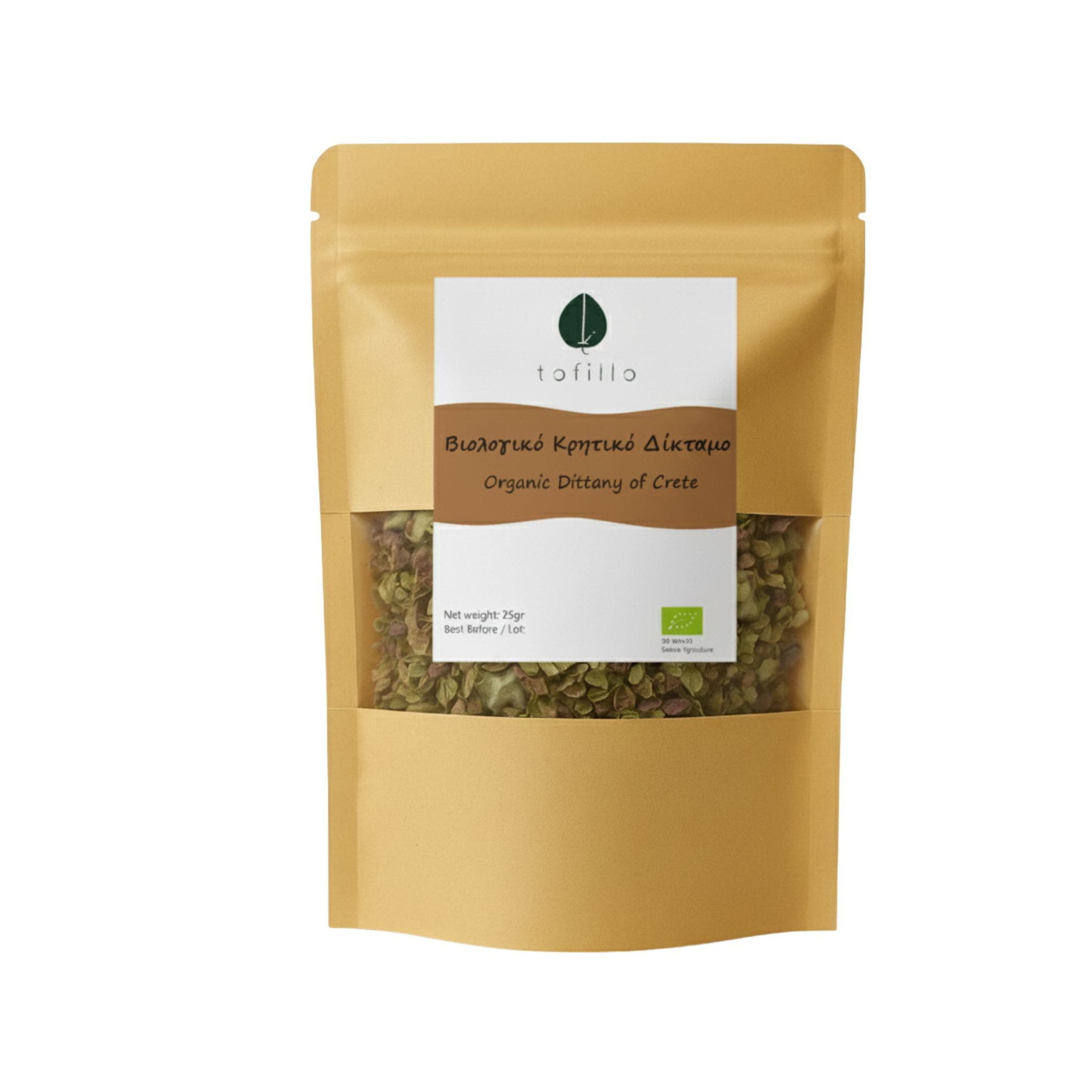 Tofillo Dictamo (dittany, diktamo) z Krety 25g BIO (doypack)
