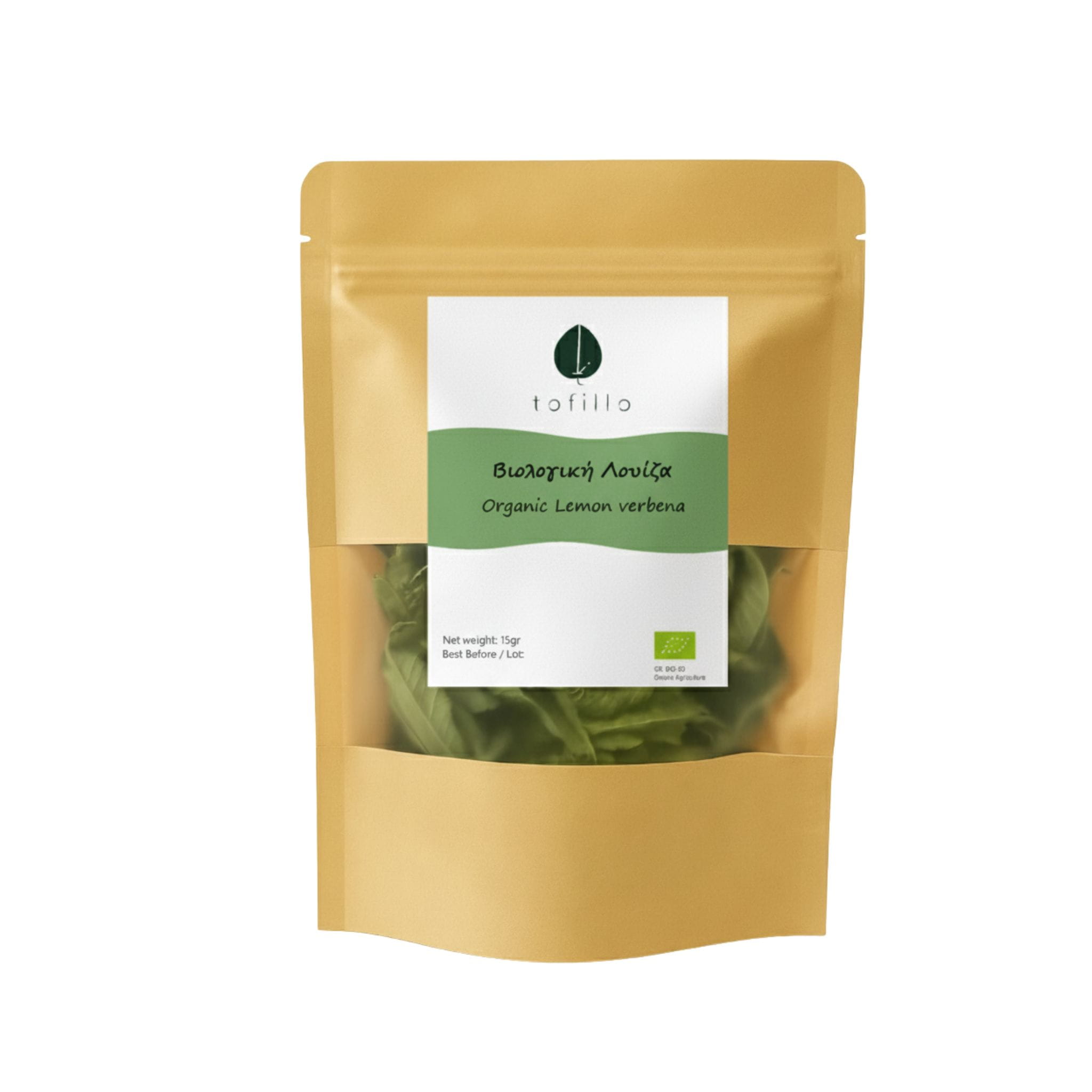 Tofillo Werbena Cytrynowa z Krety 15g BIO (doypack)
