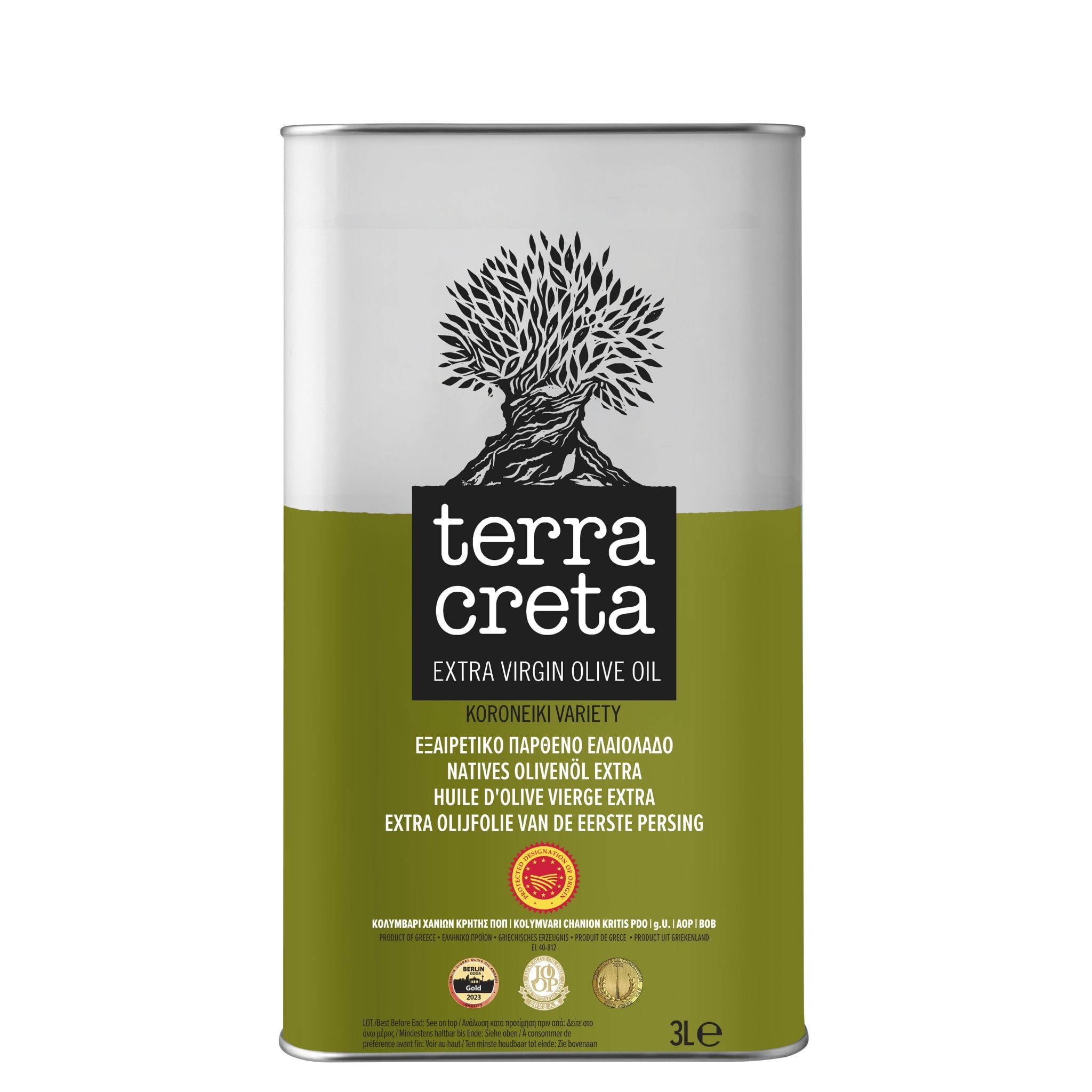 Terra Creta oliwa extra virgin Estate PDO Kolymvari 3L
