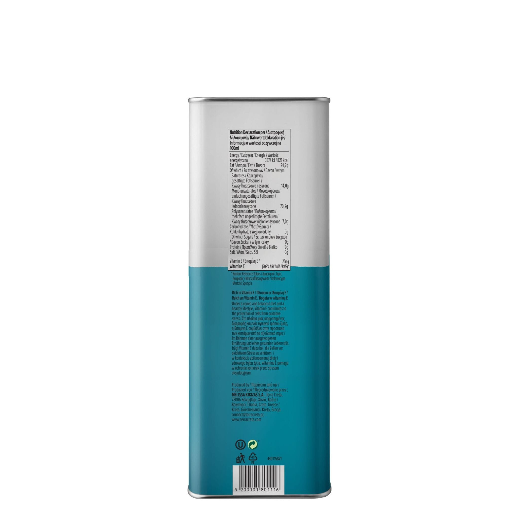 Terra Creta oliwa extra virgin Estate 1L – zdjęcie 3