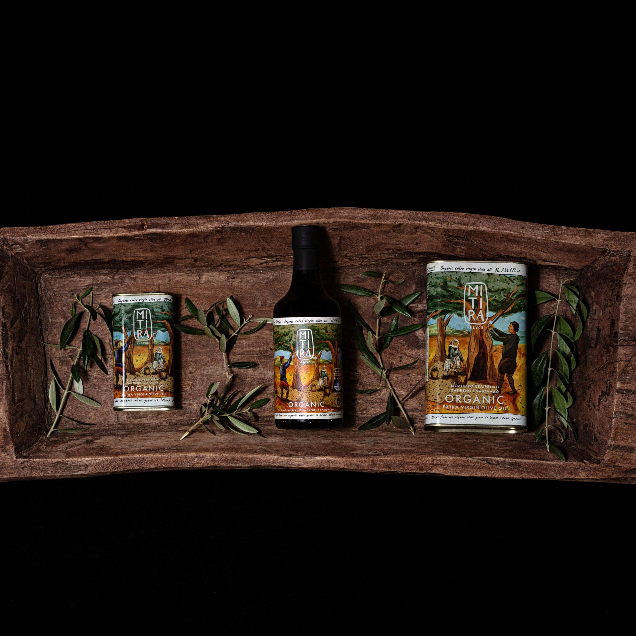 Mitira oliwa extra virgin P.G.I. Lesvos (Lesbos) 1L BIO – zdjęcie 2