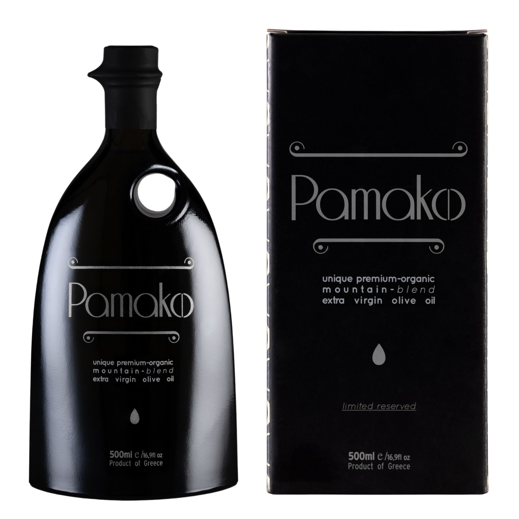 Pamako oliwa wczesnego zbioru extra virgin ultra premium Blend Tsounati/Koroneiki 500ml BIO
